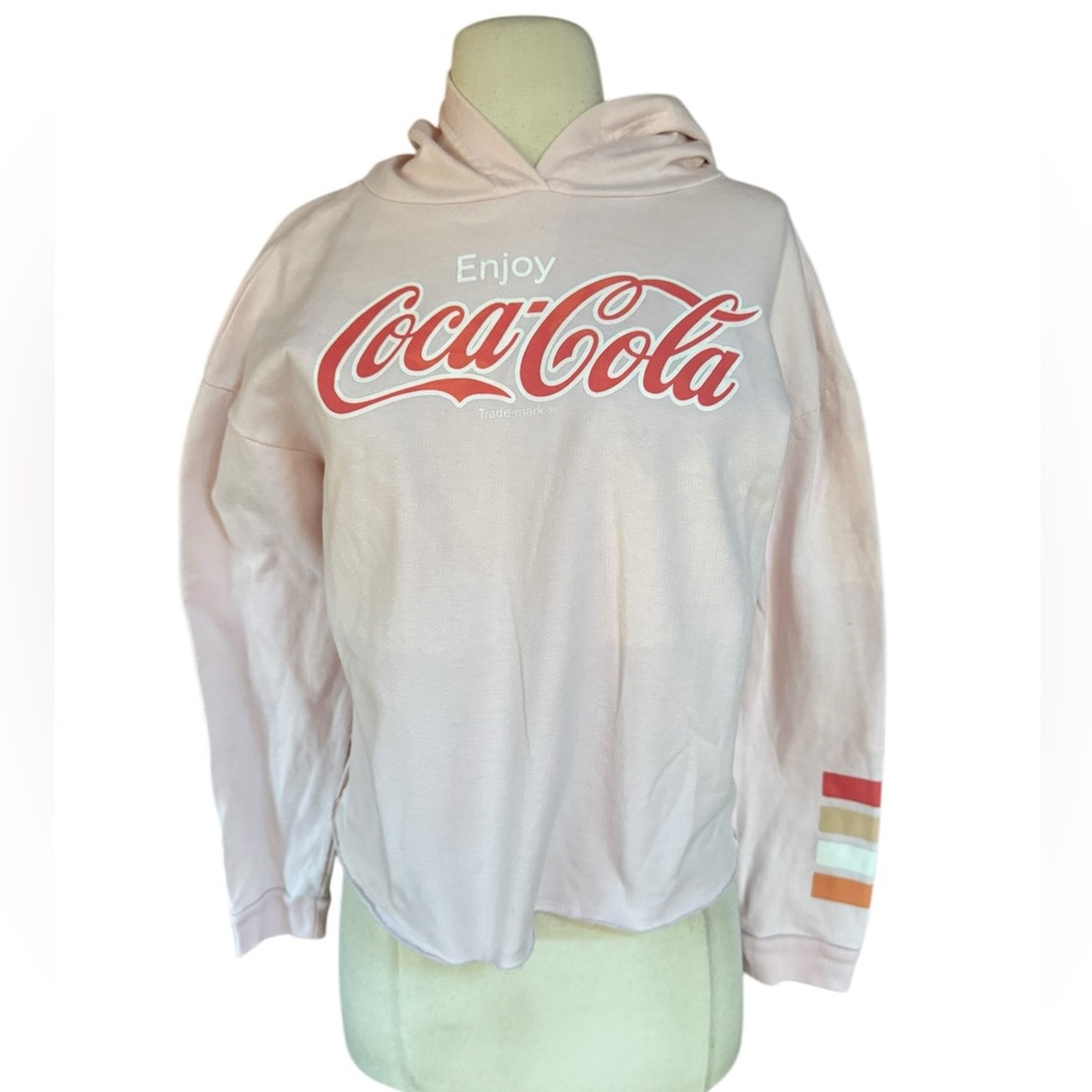Coca-Cola Hoodie in Pink and‎ Red